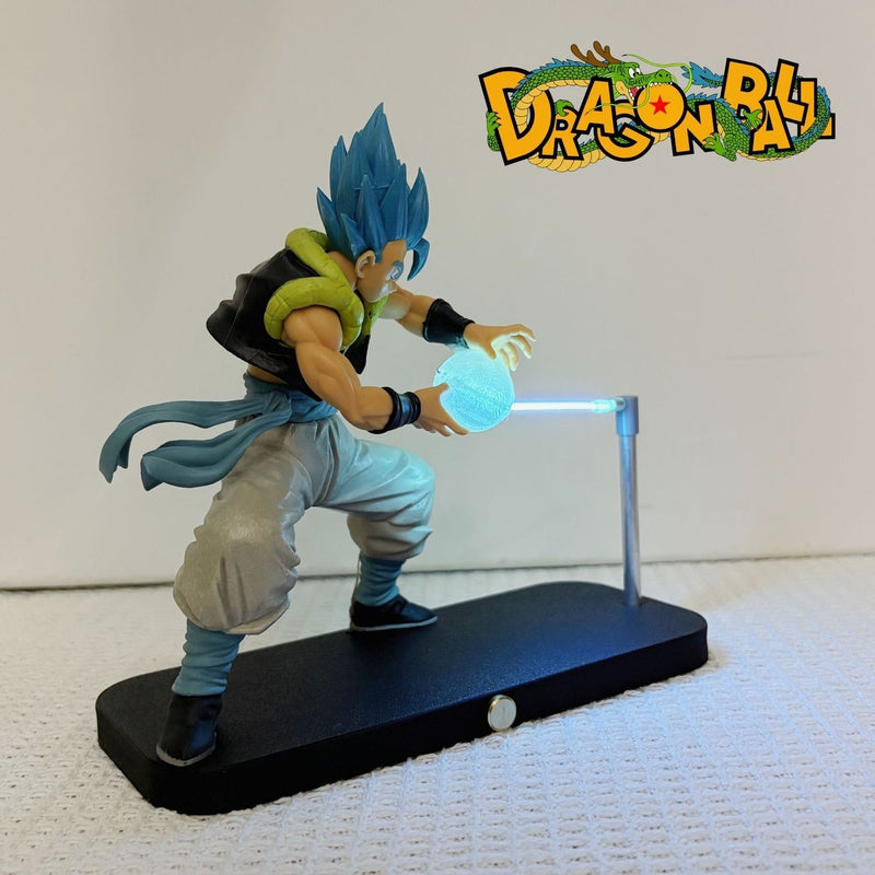 Son Goku Kamehameha Onda Lâmpada de Luz Magnética Dragon Ball