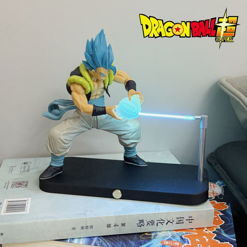 Son Goku Kamehameha Onda Lâmpada de Luz Magnética Dragon Ball