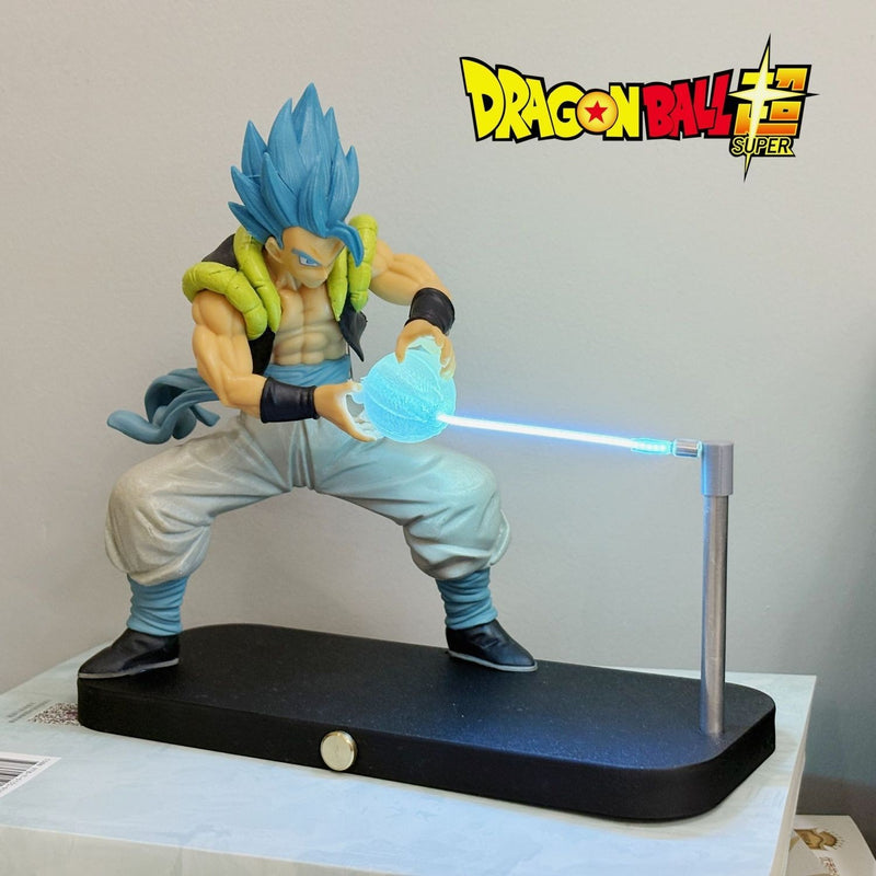 Son Goku Kamehameha Onda Lâmpada de Luz Magnética Dragon Ball