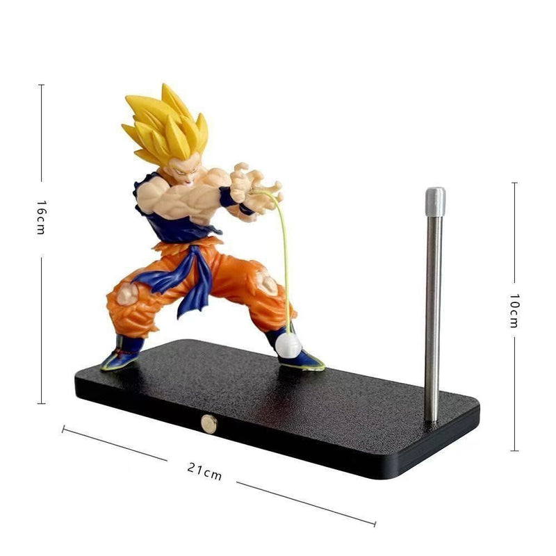 Son Goku Kamehameha Onda Lâmpada de Luz Magnética Dragon Ball