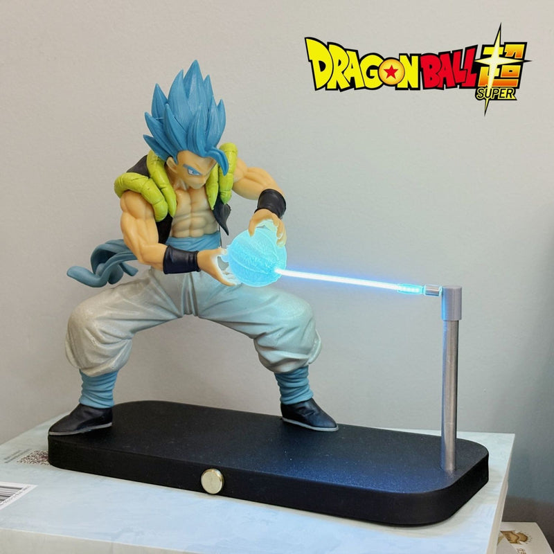 Son Goku Kamehameha Onda Lâmpada de Luz Magnética Dragon Ball